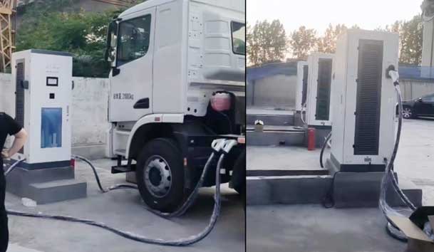 【重卡电动先锋】平博pinnacle300-400kW重卡充电桩：亮点与应用典范(图7)